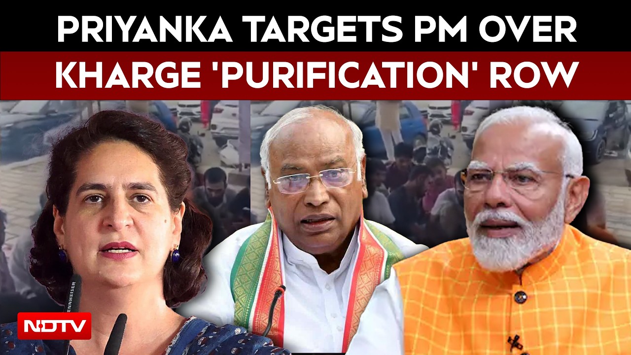 Priyanka Gandhi Slams 'Shameful' Purification Row, Seeks Action Against BJP-RSS Workers