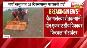 Solapur मधील बार्शी तालुक्यात २५ दिवसापासून पावसाची दांडी, आगळगाव मंडळातील शेतकरी संकटात | NDTV