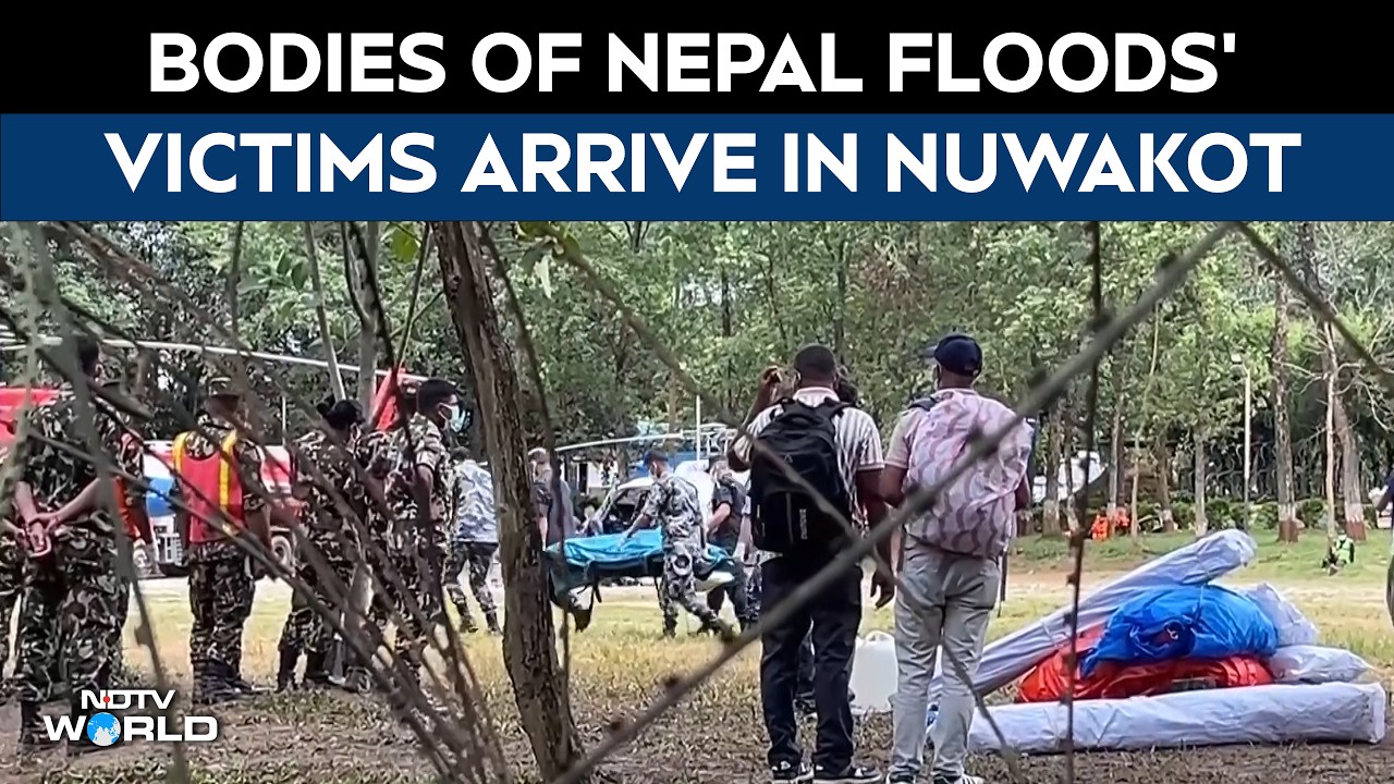 Nepal Floods | Rescue Teams Recover Bodies In Nepal's Nuwakot After The Devastating Floods