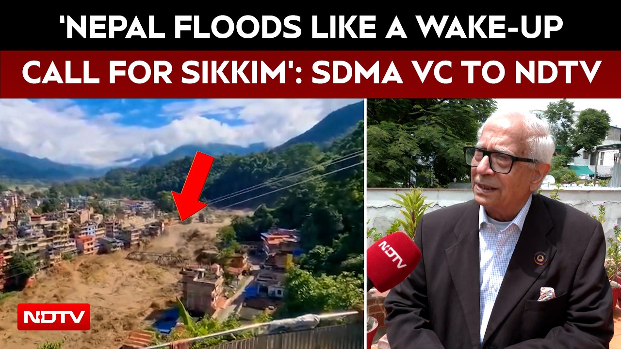 'Nepal-China Disasters A Wake-Up Call For Sikkim': SDMA Vice Chairman Warns Of Glacier Lake Outburst