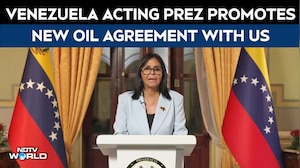 Venezuela Acting President Rodr&iacute;guez Promotes New Oil Agreement With US In Televised Address
