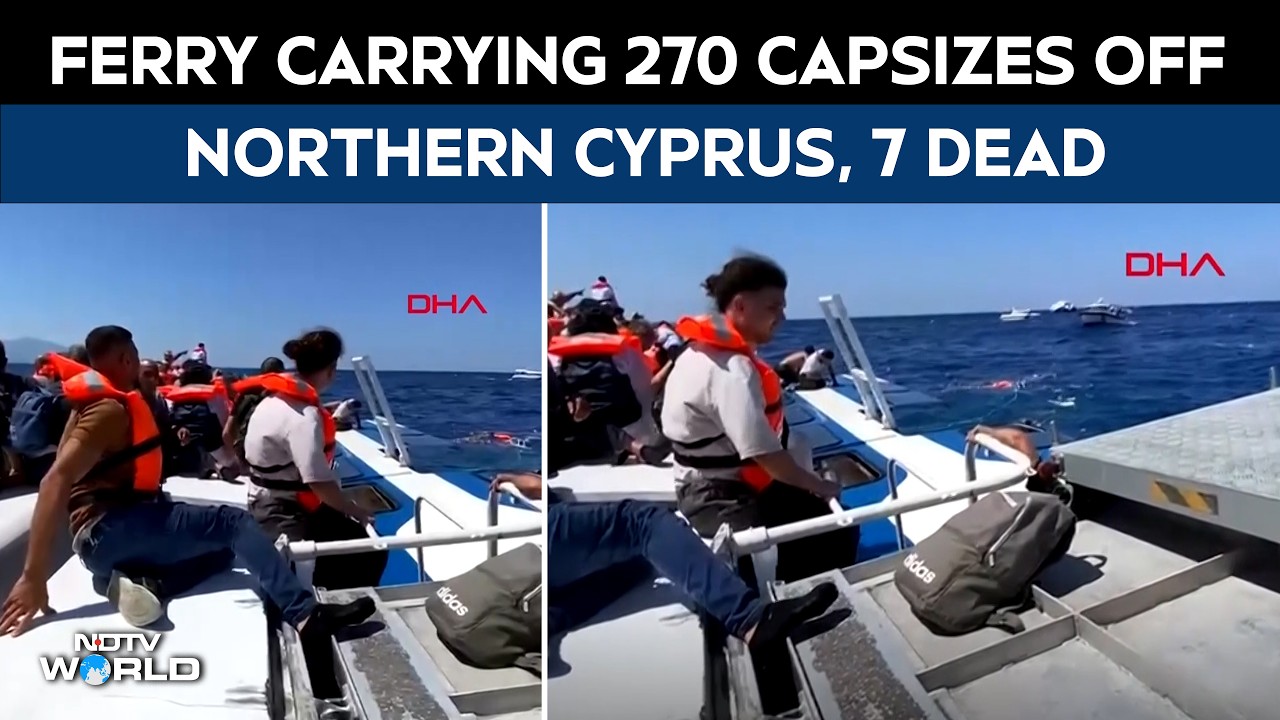 Ferry Carrying Nearly 270 Passengers And Crew Capsizes Off Northern Cyprus