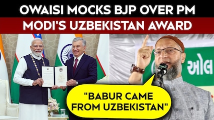 Asaduddin Owaisi Mocks BJP After Uzbekistan Honours PM Modi With Its Supreme State Award
