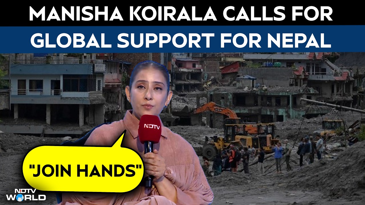 Nepal Floods | Manisha Koirala Appeals To India, China And World To Come Together For Nepal