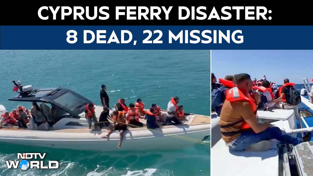 Northern Cyprus Ferry Disaster Video: 8 Dead, 22 Missing After Catamaran Capsizes