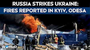 Russia Strikes Ukraine: Fires Reported In Kyiv, Odesa After Overnight Attacks