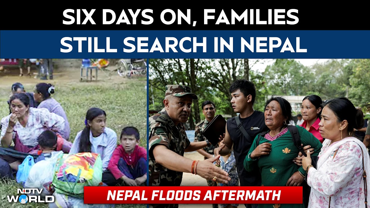 Nepal Floods: Six Days On, Families Still Search For Missing Loved Ones