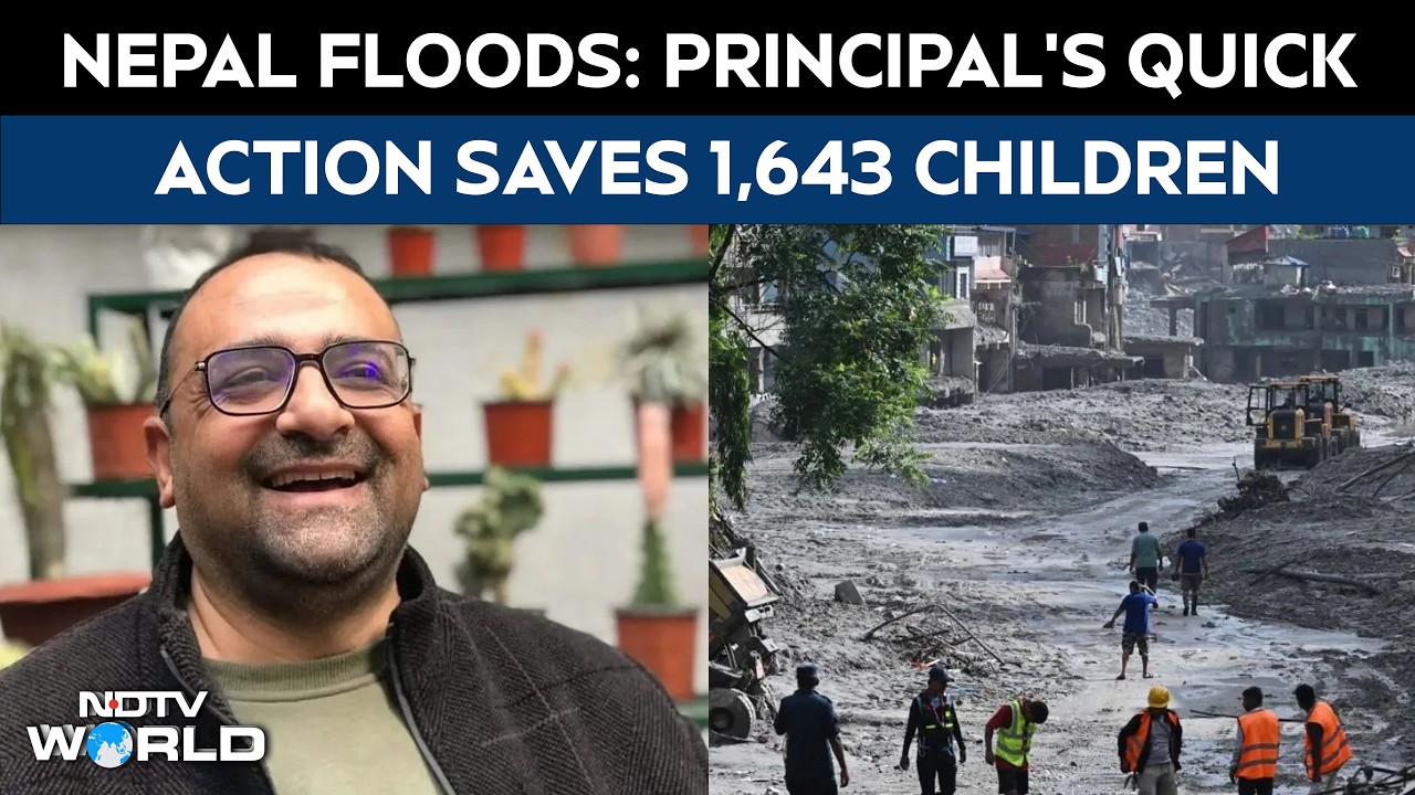 Nepal Floods: How A Teacher Saved 1,643 Children With A Timely Evacuation | Full Interview