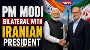PM Narendra Modi Meets Iranian President Masoud Pezeshkian In Kyrgyzstan