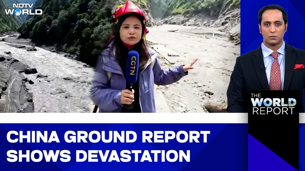 China Border Floods: Mass Destruction Wipes Out Key Crossing | Tibet Ground Report From China Side