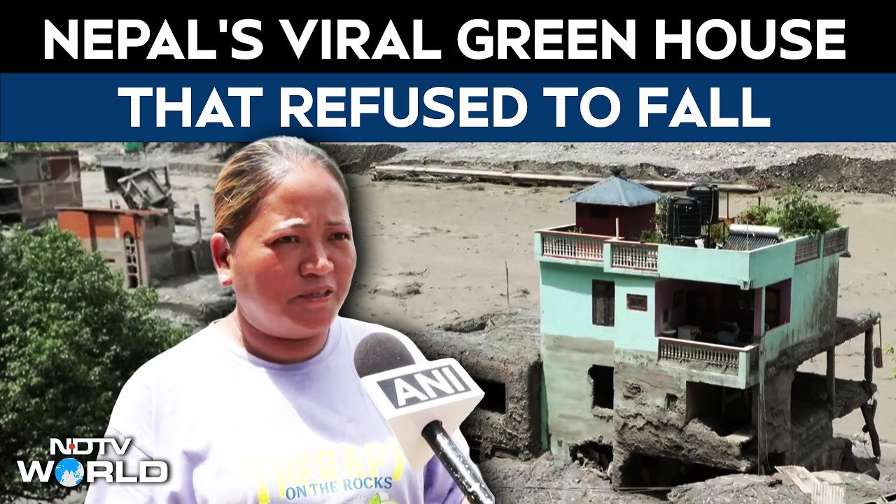 Nepal Floods: Viral House Stands Strong Amid Devastating Flash Floods
