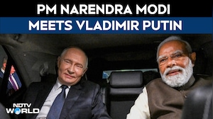 PM Narendra Modi Meets Vladimir Putin In Kyrgyzstan