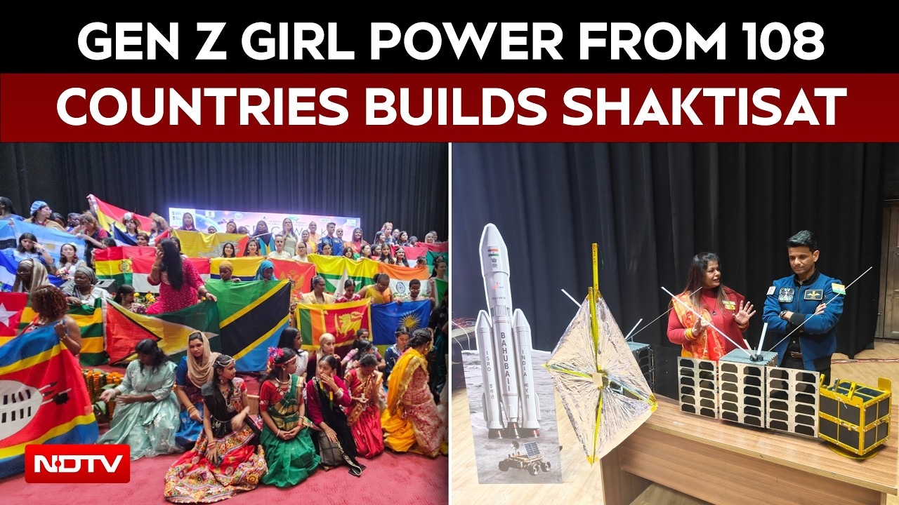 Mission ShaktiSAT Engages 12,000 Girls from 108 Nations in Lunar Satellite Project