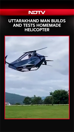 Video: Uttarakhand Man Builds Electric Flying Car