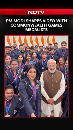 PM Modi Meets Commonwealth Games 2026 Medal Winners At His Residence