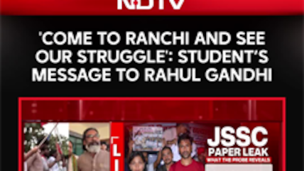 Ranchi Protest | 'Come To Ranchi And See Our Struggle': Students Send Message To Rahul Gandhi