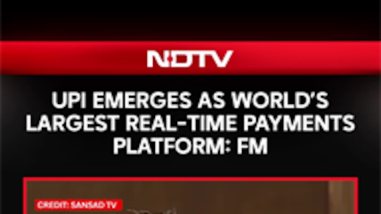 UPI Emerges As World&rsquo;s Largest Real-time Payments Platform: FM Sitharaman