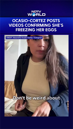 Alexandria Ocasio-Cortez Says She's Freezing Her Eggs