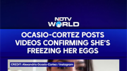 Alexandria Ocasio-Cortez Says She's Freezing Her Eggs
