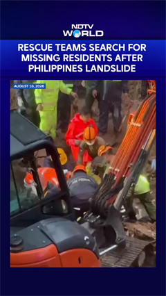 Philippines Landslide: Rescue Teams Search For Missing Residents