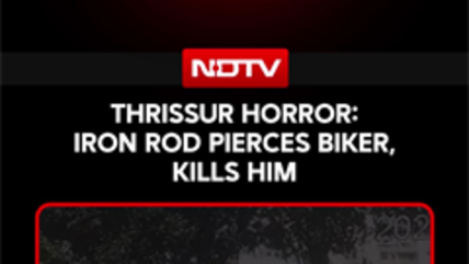 Thrissur Horror: Iron Rod Pierces Biker, Kills Him