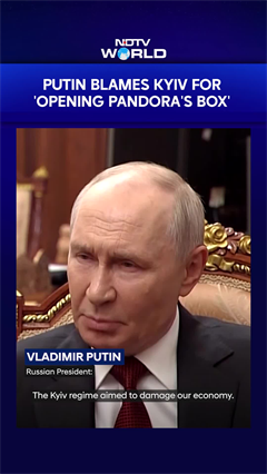Putin Blames Kyiv For 'Opening Pandora's Box'