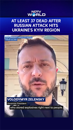 Ukraine War: 37 Killed In Russian Attack Near Kyiv, Zelensky Demands Full Probe