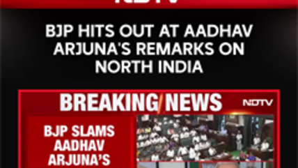 BJP Hits Out At Aadhav Arjuna's Remarks On North India