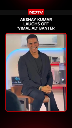 Akshay Kumar Laughs Off 'Vimal Ad' Banter