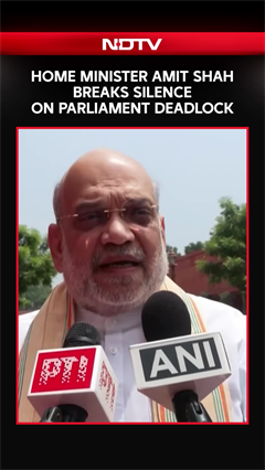 &lsquo;Government Ready For Debate&rsquo;: Amit Shah Breaks Silence On Parliament Deadlock