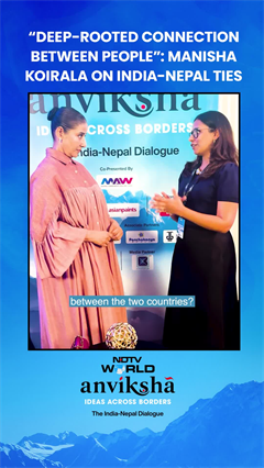 "Deep-Rooted Connection Between People": Manisha Koirala On India-Nepal Ties