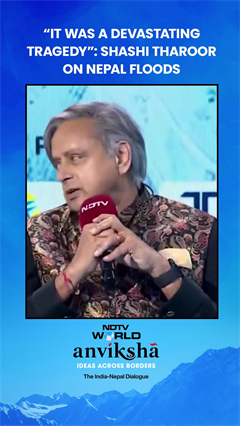 "It Was A Devastating Tragedy": Shashi Tharoor On Nepal Floods