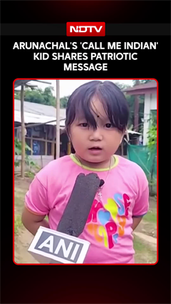 Arunachal 'Call Me An Indian' Kid Tinkle's New Patriotic Message