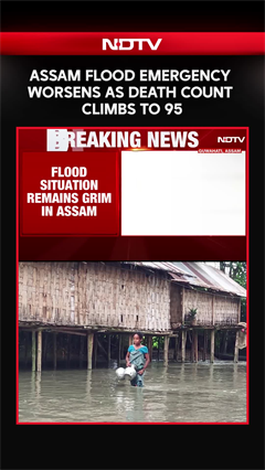 Assam Flood Crisis: Flood Emergency Worsens As Death Count Climbs To 95, 14 Districts On High Alert