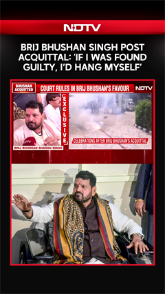 &lsquo;If I Was Guilty, I Would Hang Myself&rsquo;: Brij Bhushan After Acquittal