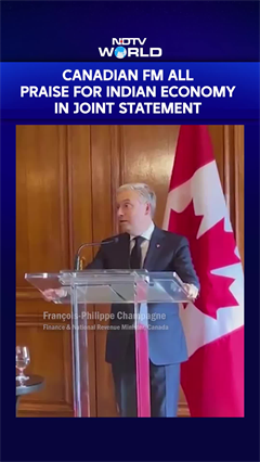 Canadian Finance Minister All Praise For Indian Economy In Joint Statement