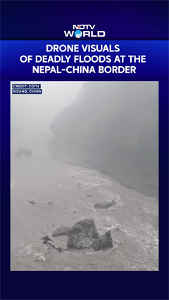 Nepal Floodwaters Sweep Into China&rsquo;s Gyirong Border Port
