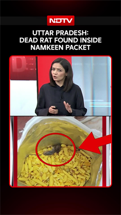 Uttar Pradesh: Dead Rat Found Inside Namkeen Packet