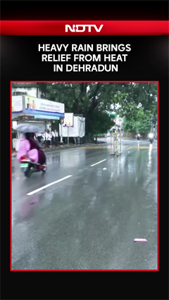 Uttarakhand Rains | Heavy Rain Bring Relief From Heat To Dehradun Residents