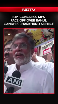 BJP-Congress MPs Clash Over Rahul Gandhi&rsquo;s Silence On Jharkhand Protest