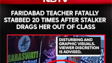 Faridabad School Teacher Dragged, Stabbed By Masked Man. He Was Waiting In Lobby