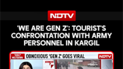'We Are Gen Z, Won't Tolerate This Nonsense': Tourist Confronts Army In Kargil