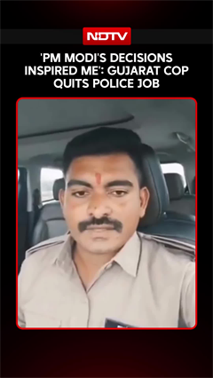 'PM Modi's Decisions Inspired Me': Gujarat Cop Quits Police Job
