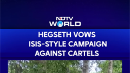 Pete Hegseth Vows ISIS-Style Campaign Against Drug Cartels