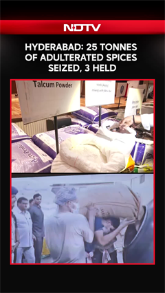 Hyderabad Police Bust Massive Fake Spice Racket | 25 Tonnes Seized, 3 Held