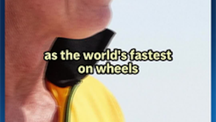 'Fastest Man on Earth' Sets New Record in Hydrogen-Powered Car