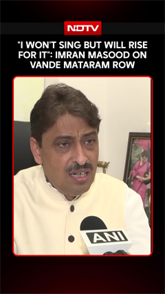 "I Won't Sing But Will Rise For It": Imran Masood On Vande Mataram Row