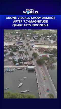 Chaotic Scenes As Earthquake Rattles Indonesia Caught On Cam