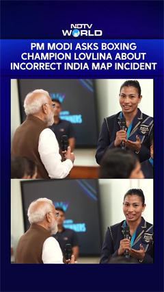 CWG 2026 | Modi Asks Lovlina Borgohain About Incorrect India Map Incident In Glasgow
