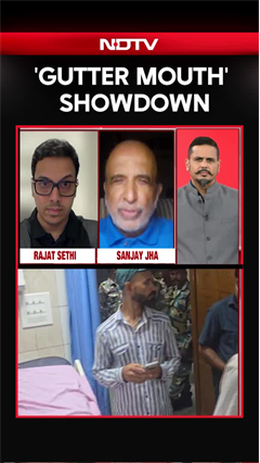 "Gutter Mouth": Sanjay Jha And Rajat Sethi's Explosive Clash Over Jharkhand Protest